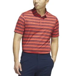 Adidas 2-Color Stripe Polo 11 Adidas 2-Color Stripe Polo -Callaway Golf Shop adidas 2 color stripe polo collegiate navy bright red itempicture