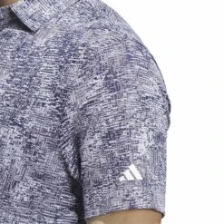 Adidas Aerial Jacquard Polo 11 Adidas Aerial Jacquard Polo -Callaway Golf Shop adidas 2023 aerial jacquard polo grey three detail1 itempicture