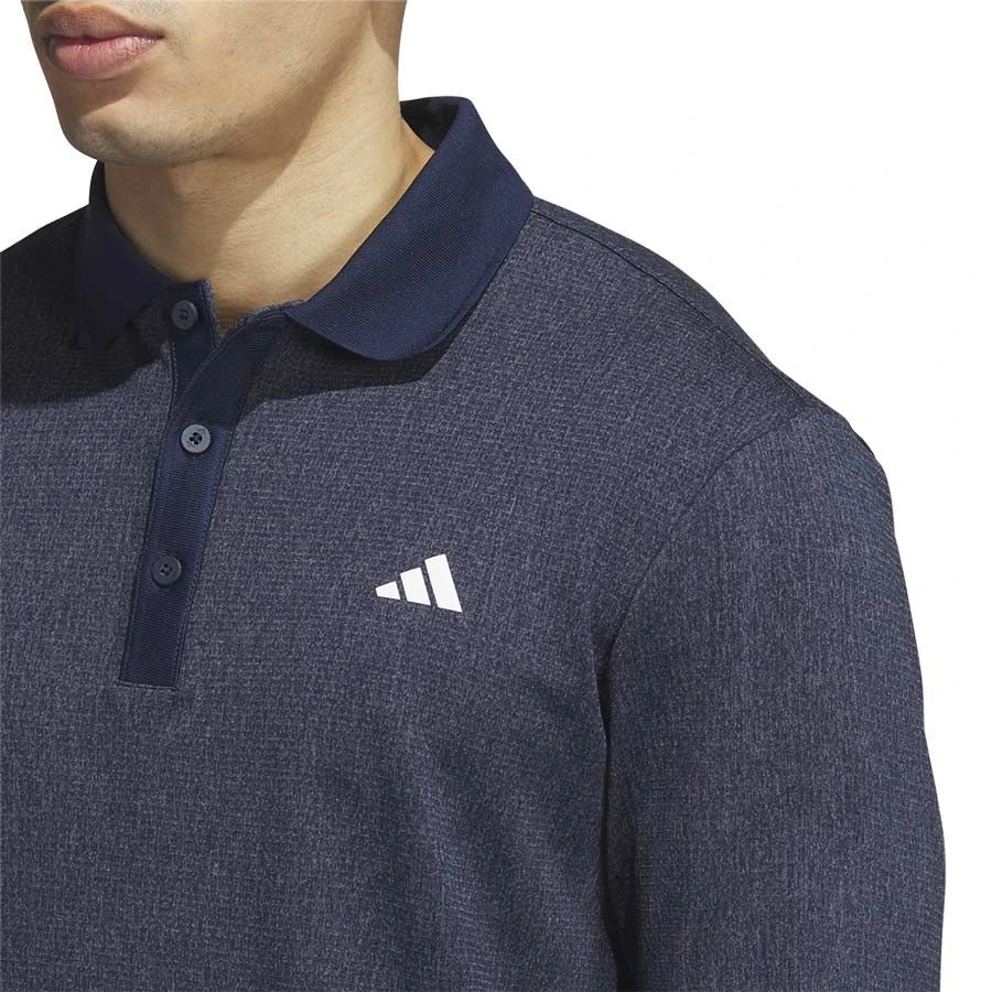 Adidas Essentials Long Sleeve Polo 6 Adidas Essentials Long Sleeve Polo - Image 6
