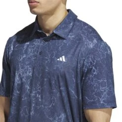Adidas Ultimate365 Printed Polo 10 Adidas Ultimate365 Printed Polo -Callaway Golf Shop adidas 2023 ultimate365 printed polo collegiate navy detail2 itempicture