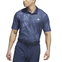 Adidas Ultimate365 Printed Polo 9 Adidas Ultimate365 Printed Polo -Callaway Golf Shop adidas 2023 ultimate365 printed polo collegiate navy front itempicture