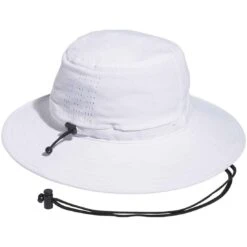 Adidas Wide Brim Sun Hat -Callaway Golf Shop adidas 2023 wide brim sun hat white back itempicture