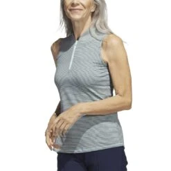 Adidas Women's Two Color Ottoman Sleeveless Polo 17 Adidas Women's Two Color Ottoman Sleeveless Polo -Callaway Golf Shop adidas 2023 women s two color ottoman sleeveless polo semi flash aqua itempicture