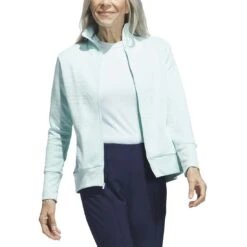 Adidas Women's COLD.RDY Jacket -Callaway Golf Shop adidas 2023 womens cold rdy jacket semi flash aqua open itempicture