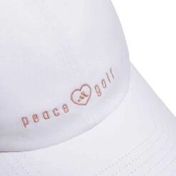Adidas Women's Peace Love Golf Hat 10 Adidas Women's Peace Love Golf Hat -Callaway Golf Shop adidas 2023 womens peace love golf hat white detail itempicture