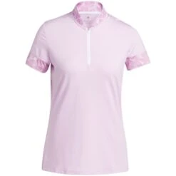 Adidas FW22 Women's Ultimate365 Printed Polo -Callaway Golf Shop adidas fw22 womens ultimate365 printed polo bliss lilac itempicture
