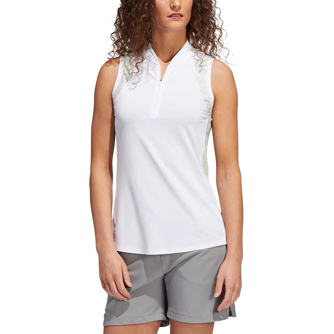 Adidas 2022 Women's Ultimate365 Printed Sleeveless Polo 2 Adidas 2022 Women's Ultimate365 Printed Sleeveless Polo - Image 2