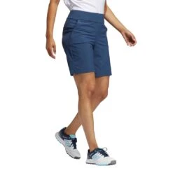 Adidas Women's 8.5 Inch Modern Bermuda Shorts -Callaway Golf Shop adidas ss21 womens 8 5 inch modern bermuda shorts crew navy model