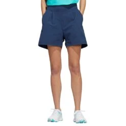 Adidas Women's 4 Inch Go-To Shorts -Callaway Golf Shop adidas ss22 womens 4 inch go to shorts crew navy front itempicture