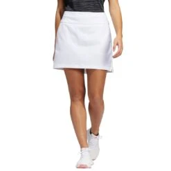 Adidas Women's Ultimate365 Solid Skort 9 Adidas Women's Ultimate365 Solid Skort -Callaway Golf Shop adidas ss22 womens ultimate365 solid skort white front itempicture