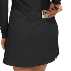 Adidas Women's Long Sleeve Golf Dress -Callaway Golf Shop adidas ss23 womens long sleeve golf dress black detail1 itempicture