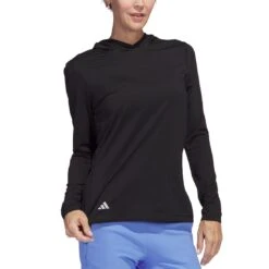 Adidas Women's Performance Hoodie -Callaway Golf Shop adidas ss23 womens performance hoodie black itempicture