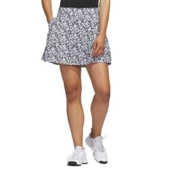 Adidas Women's Printed 16 Inch Skort -Callaway Golf Shop adidas ss23 womens printed 16 inch skort black white itempicture