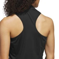 Adidas Women's Racerback Polo -Callaway Golf Shop adidas ss23 womens racerback polo black detail1 itempicture
