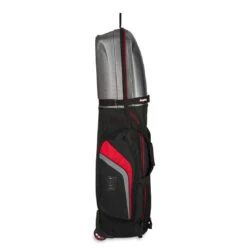 BagBoy T-10 Travel Cover 6 BagBoy T-10 Travel Cover -Callaway Golf Shop bagboy t 10 travel cover black red side