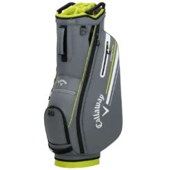 Callaway 2023 Chev 14 Cart Bag -Callaway Golf Shop callaway 2023 chev 14 cart bag charcoal flo yellow itempicture