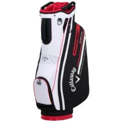 Callaway 2023 Chev 14 Cart Bag -Callaway Golf Shop callaway 2023 chev 14 cart bag white black fire itempicture