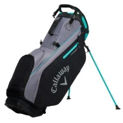 Callaway 2023 Fairway 14 Stand Bag 13 Callaway 2023 Fairway 14 Stand Bag -Callaway Golf Shop callaway 2023 fairway 14 stand bag charcoal black plaid teal itempicture