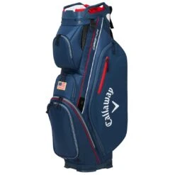Callaway 2023 ORG 14M Cart Bag -Callaway Golf Shop callaway 2023 org 14m cart bag navy red usa itempicture