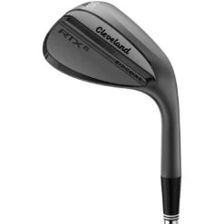 Cleveland RTX 6 ZipCore Black Satin Wedge -Callaway Golf Shop cleveland rtx 6 zipcore black satin wedge flat itempicture