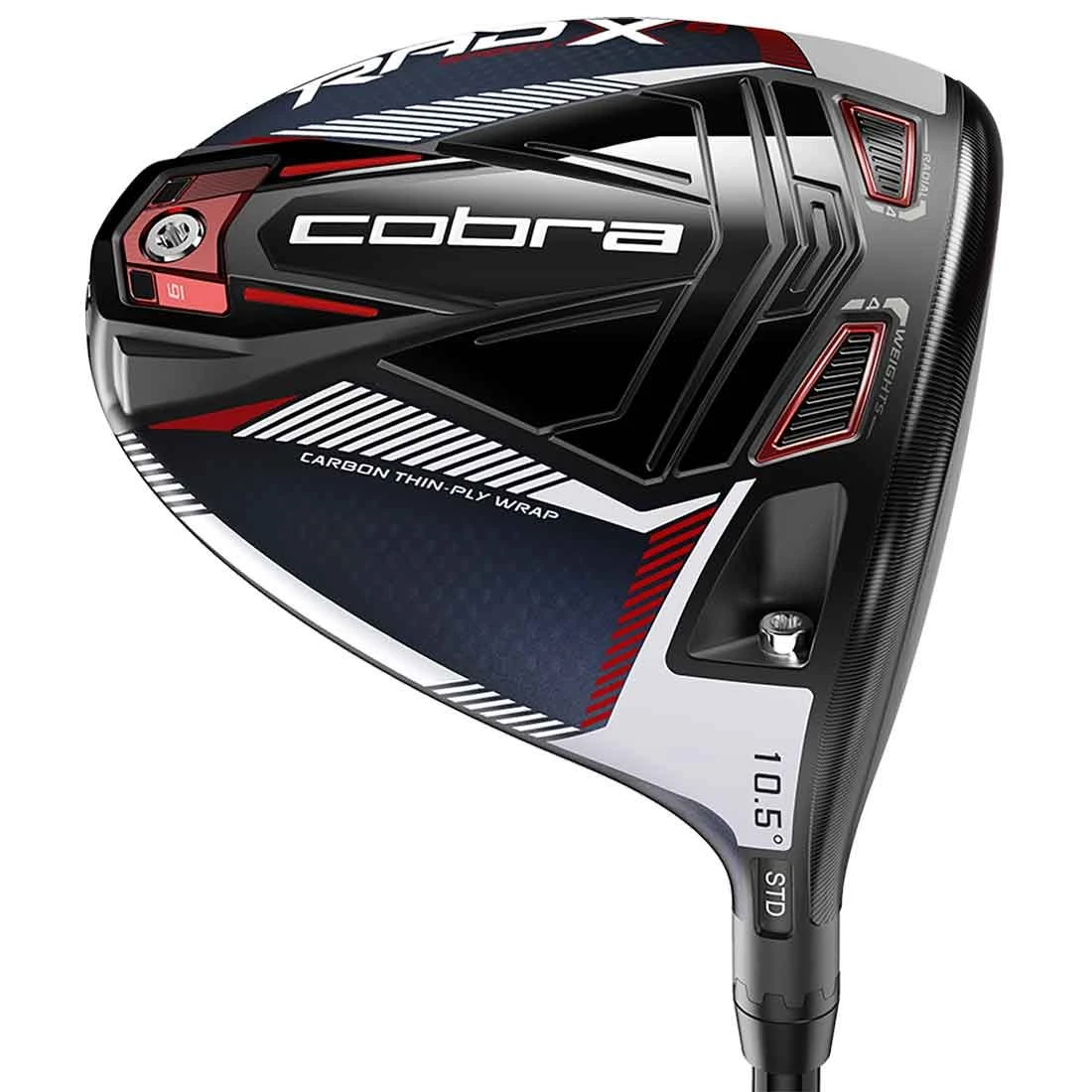 Cobra King Radspeed XB Driver Peacoat/Red 6 Cobra King Radspeed XB Driver Peacoat/Red - Image 6
