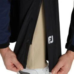 FootJoy HydroTour Rain Pants 7 FootJoy HydroTour Rain Pants -Callaway Golf Shop footjoy hydrotour rain pants black detail itempicture