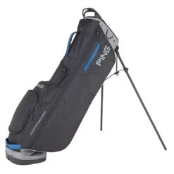 Ping 2022 Hoofer Craz-E Lite Stand Bag 10 Ping 2022 Hoofer Craz-E Lite Stand Bag -Callaway Golf Shop golf bag ping 2020 hoofer craz e lite stand bag black grey blue itempicture