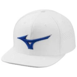 Mizuno Tour Flat Snapback Hat -Callaway Golf Shop mizuno tour flat snapback hat white itempicture