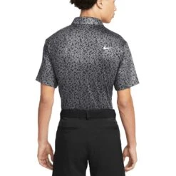 Nike Dri-FIT Tour Micro Camo Polo -Callaway Golf Shop nike dri fit tour camo polo iron grey back itempicture