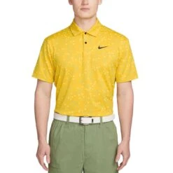 Nike Dri-FIT Tour Floral Polo -Callaway Golf Shop nike dri fit tour floral polo vivid sulfur itempicture