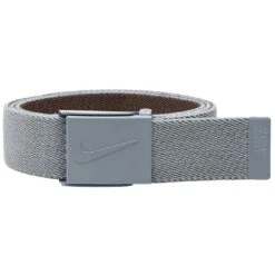 Nike Reversible Stretch Web Belt -Callaway Golf Shop nike reversible stretch web belt grey itempicture