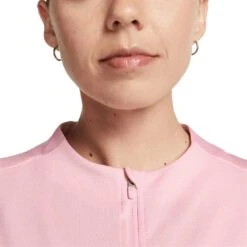Nike Women's Dri-FIT UV Advantage Half-Zip Pullover -Callaway Golf Shop nike womens dri fit club half zip uv pullover medium soft pink detail itempicture