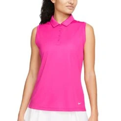 Nike Women's Dri-FIT Victory Sleeveless Polo 14 Nike Women's Dri-FIT Victory Sleeveless Polo -Callaway Golf Shop nike womens dri fit victory sleeveless polo active pink itempicture