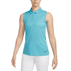 Nike Women's Dri-FIT Victory Sleeveless Polo 19 Nike Women's Dri-FIT Victory Sleeveless Polo -Callaway Golf Shop nike womens dri fit victory sleeveless polo baltic blue itempicture