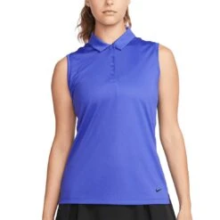 Nike Women's Dri-FIT Victory Sleeveless Polo 18 Nike Women's Dri-FIT Victory Sleeveless Polo -Callaway Golf Shop nike womens dri fit victory sleeveless polo lapis itempicture