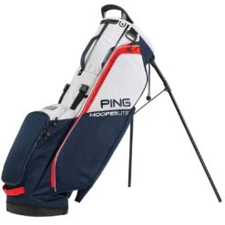 Ping Hoofer Lite Stand Bag -Callaway Golf Shop ping 2023 hoofer lite stand bag navy platinum red itempicture