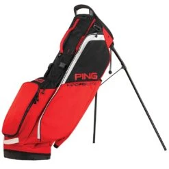 Ping Hoofer Lite Stand Bag -Callaway Golf Shop ping 2023 hoofer lite stand bag red black white itempicture