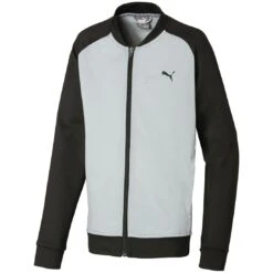 Puma Boys Full Zip Jacket -Callaway Golf Shop puma 2021 boys full zip jacket quarry itempicture