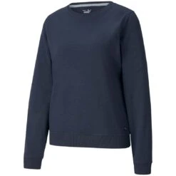 Puma Women's Cloudspun Crewneck 8 Puma Women's Cloudspun Crewneck -Callaway Golf Shop puma 2021 womens cloudspun crewneck navy blazer itempicture