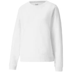 Puma Women's Cloudspun Crewneck 7 Puma Women's Cloudspun Crewneck -Callaway Golf Shop puma 2021 womens cloudspun crewneck white itempicture