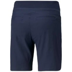Puma Women's Bermuda Shorts -Callaway Golf Shop puma 2022 womens bermuda shorts navy blazer back itempicture