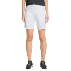 Puma Women's Bermuda Shorts -Callaway Golf Shop puma 2022 womens bermuda shorts white model itempicture