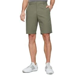 Puma Dealer 10 Inch Shorts 17 Puma Dealer 10 Inch Shorts -Callaway Golf Shop puma dealer 10 inch shorts dark sage front itempicture