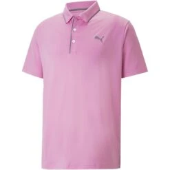 Puma MATTR Bridges Polo 21 Puma MATTR Bridges Polo -Callaway Golf Shop puma mattr bridges polo pink mist itempicture