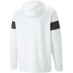 Puma MATTR Colorblock Hoodie -Callaway Golf Shop puma mattr colorblock hoodie white black back itempicture