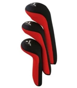 Pro Active Sports Stealth Headcovers 3-Pack -Callaway Golf Shop red 7366 1
