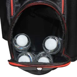 RJ Sports Mission Cart Bag -Callaway Golf Shop rj sports mission cart bag black red pocket itempicture