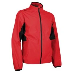 Sun Mountain Monsoon Rain Jacket -Callaway Golf Shop sun mountain 2020 monsoon jacket red black