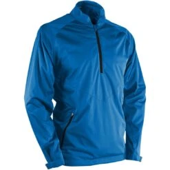 Sun Mountain Rainflex Elite Long Sleeve Rain Pullover -Callaway Golf Shop sun mountain 2023 rainflex elite ls rain pullover royal itempicture