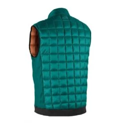 Sun Mountain Retro Puff Vest -Callaway Golf Shop sun mountain 2023 retro puff vest teal sierra back itempicture